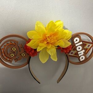 Aloha Themed ETSY Minnie Headband Poly Inspired